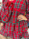 Christmas List Plaid Dress