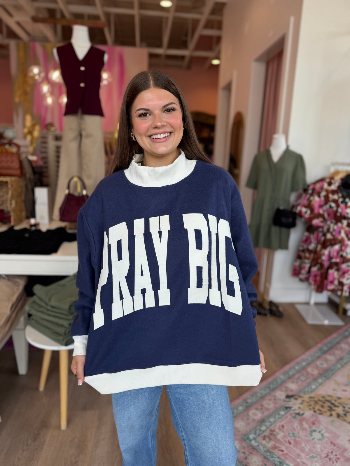 Pray About It Reversible Sweatshirt