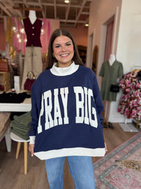 Pray About It Reversible Sweatshirt
