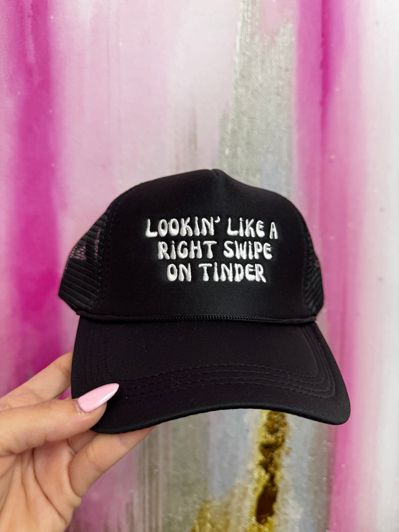 Lookin' Like A Right Swipe Trucker Hat