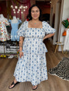 Morgan Bow Midi Dress