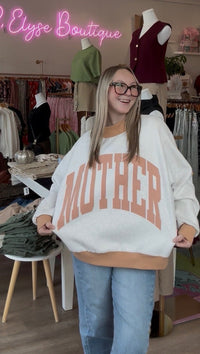 Mother Knows Best Reversible Sweatshirt
