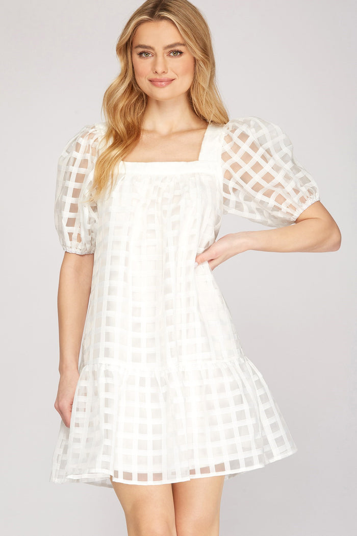 Picnic Ready White Dress