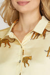 Wild Affair Satin Button Up