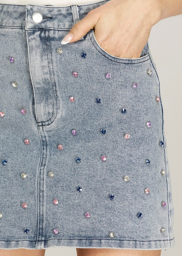 Naomi Denim Skirt
