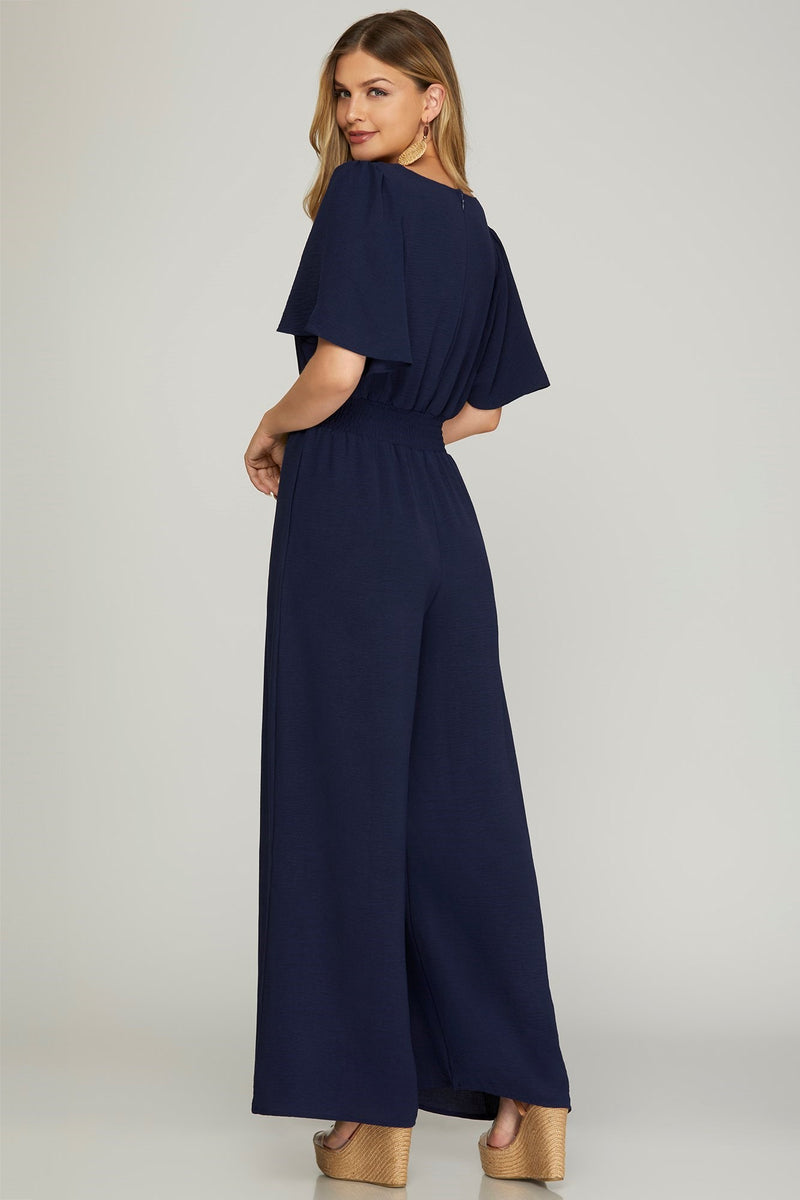 Elaine Flounce Jumpsuit