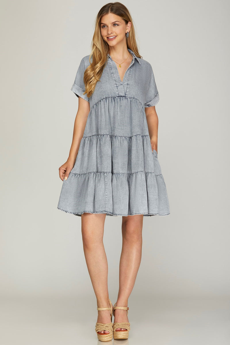 The Tena Chambray Dress