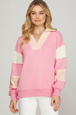 Adyson Color Block Sweatshirt