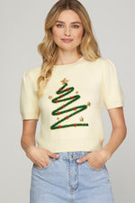 Christmas Tree Farm Sweater Top