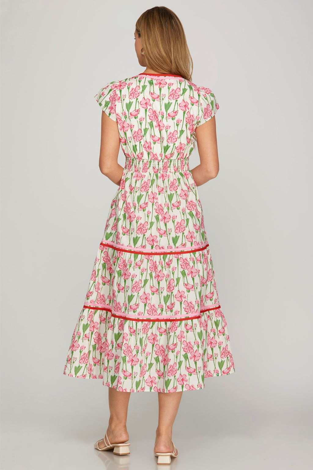 Bloom My Way Midi Dress
