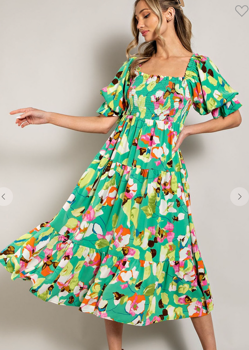 Betty Floral Dress