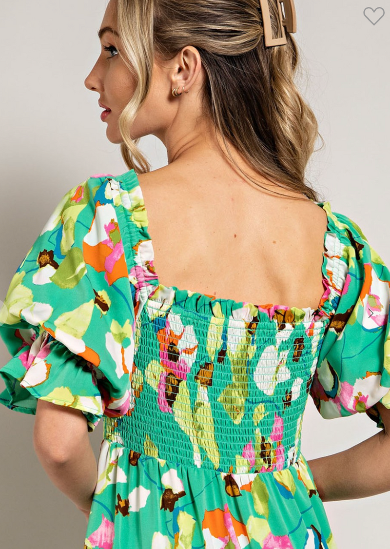 Betty Floral Dress