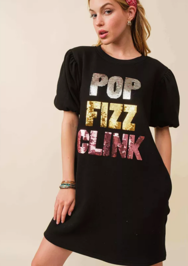 Pop Fizz Clink Dress