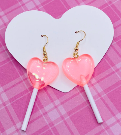 Lollipop Heart Dangles