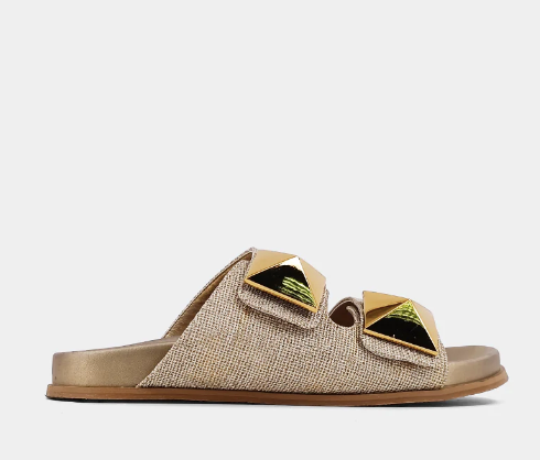 Bernarda Slides - Gold