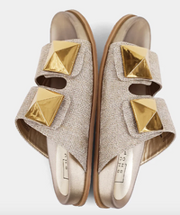 Bernarda Slides - Gold