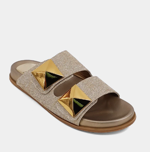 Bernarda Slides - Gold