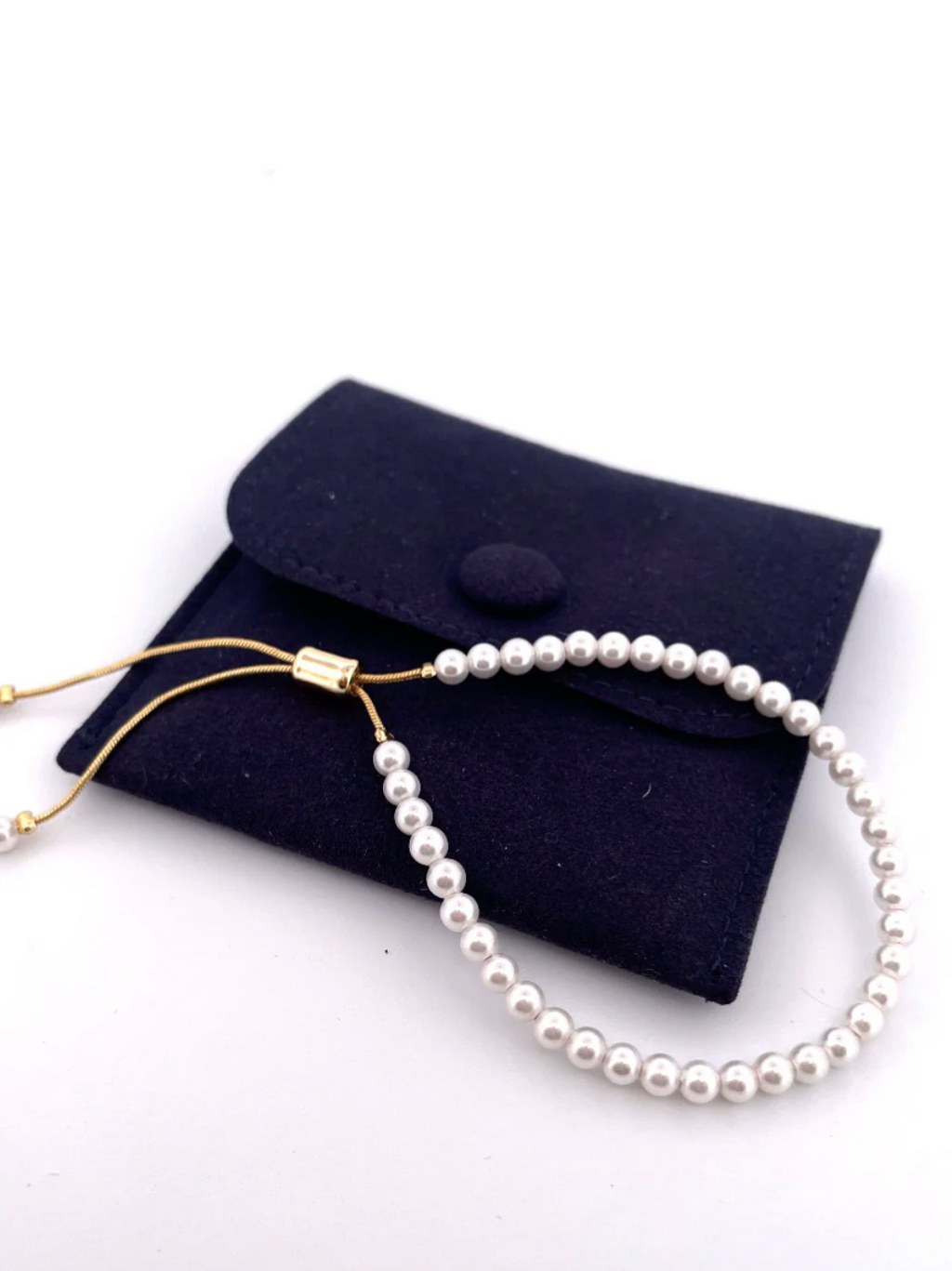 Adjustable Pearl Bracelet