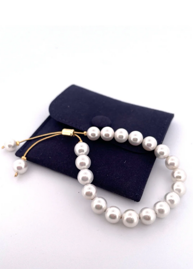 Adjustable Pearl Bracelet