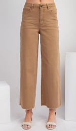 Madelyn Cropped Pants - Pecan Pie