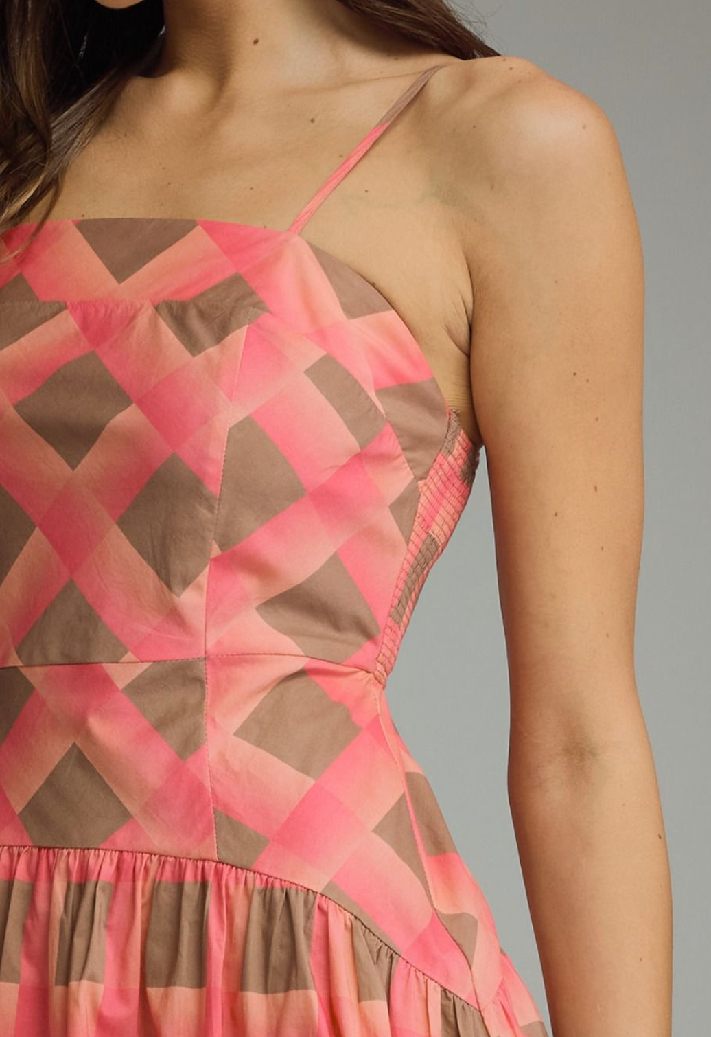 Pink Picnic Promise Midi Dress