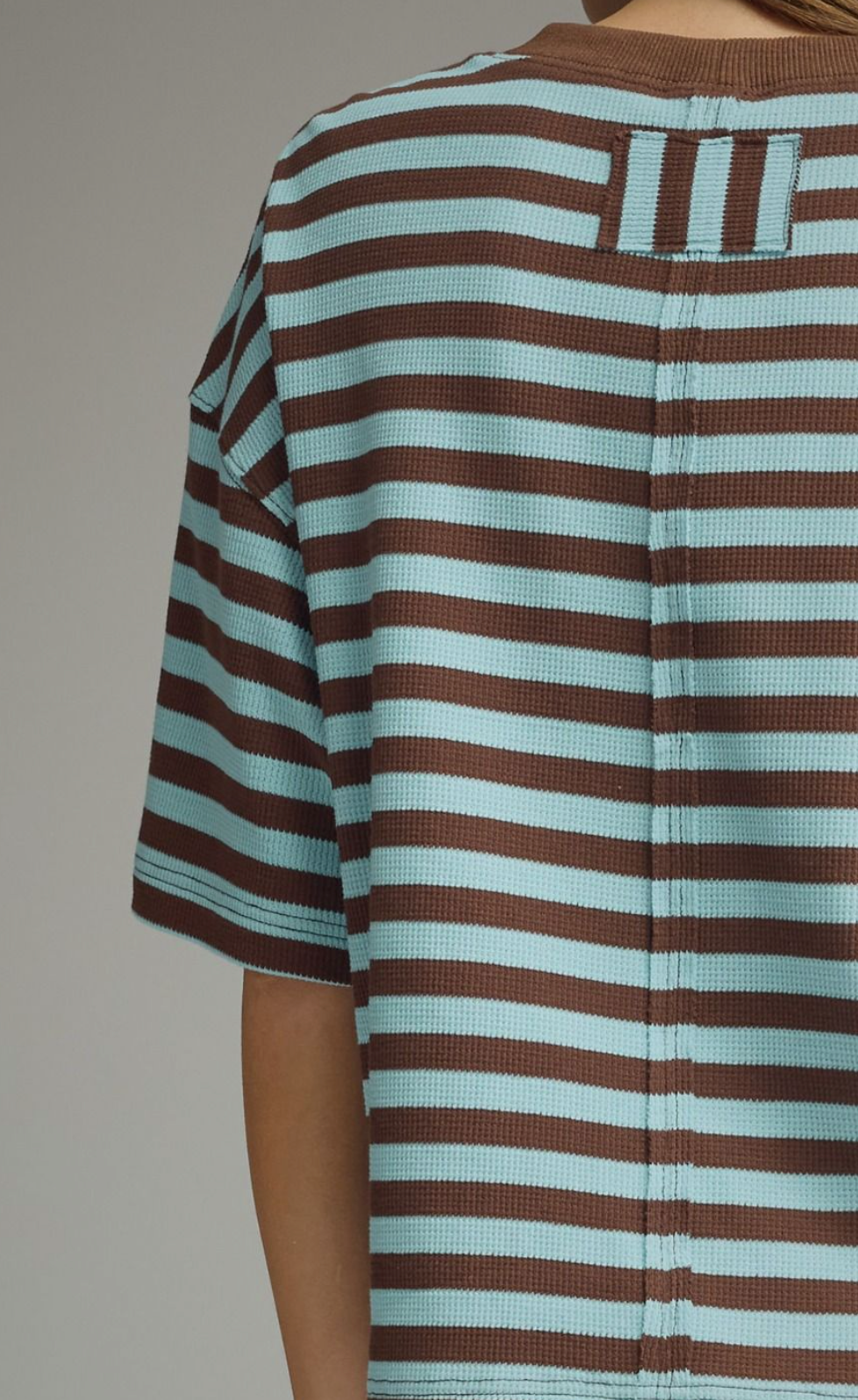 Sunday Stripe Oversized Top