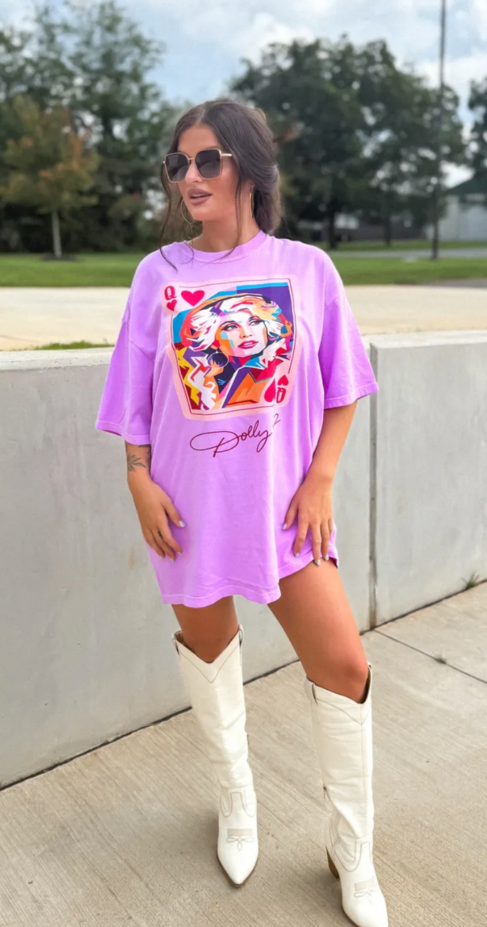 Queen of Hearts Dolly Graphic Tee