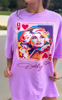 Queen of Hearts Dolly Graphic Tee