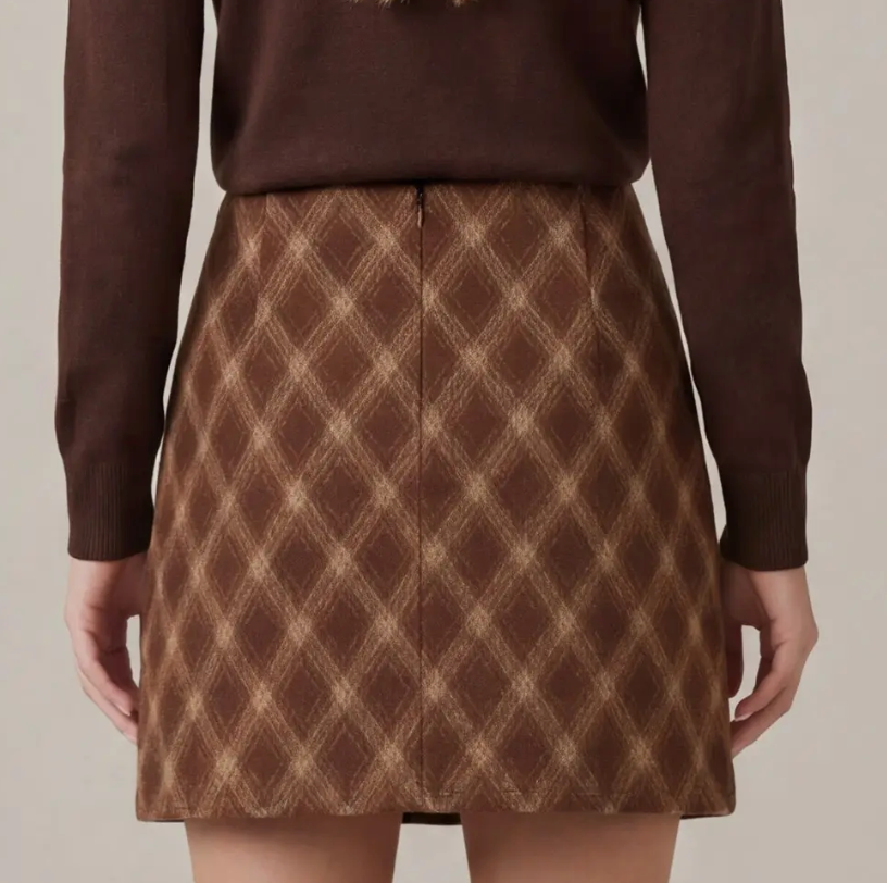 Prep Society Plaid Skort
