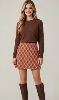 Prep Society Plaid Skort