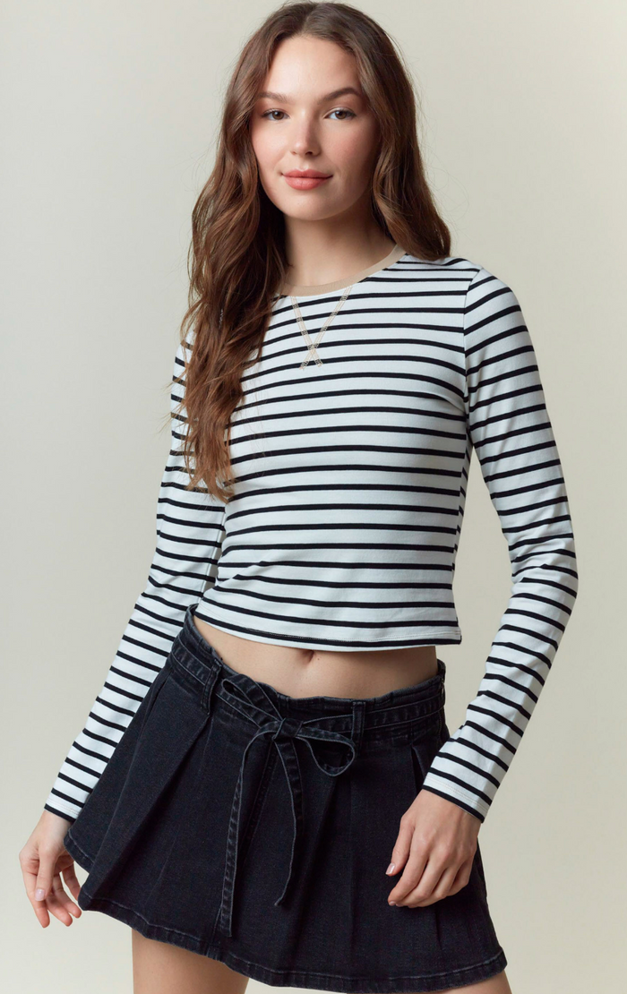 Off Duty Stripe Tee