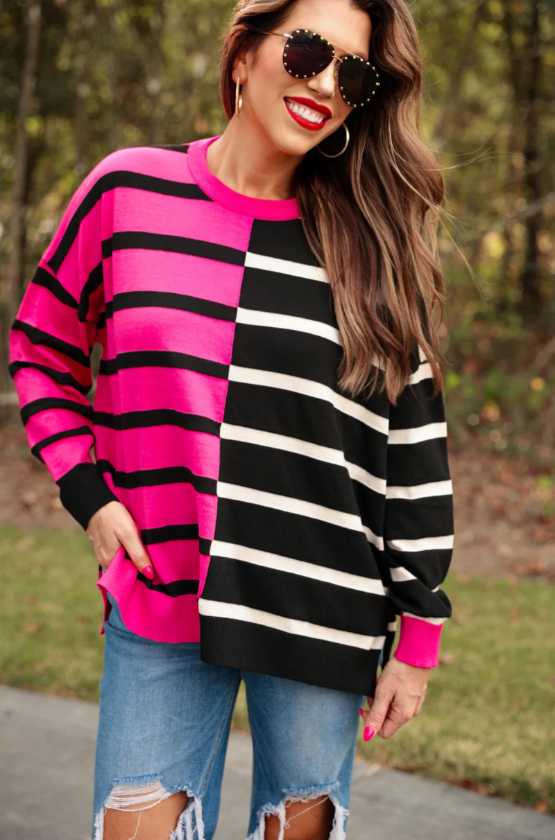 Parker Striped Sweater