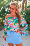 Always Happy Off The Shoulder Top