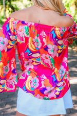 Always Happy Off The Shoulder Top