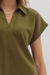 Olive Luxe Soft Touch Top