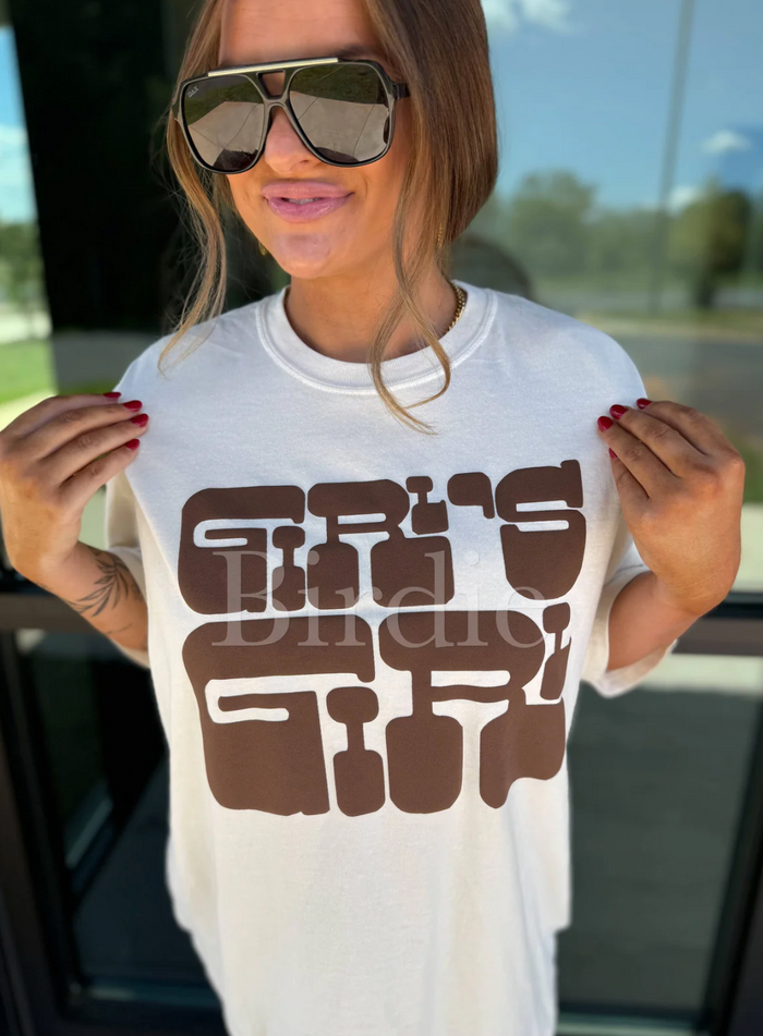 Girls Girl Retro Tee