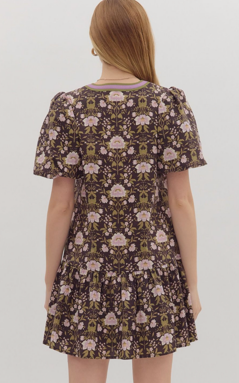 Meadow Whimsy Tiered Dress