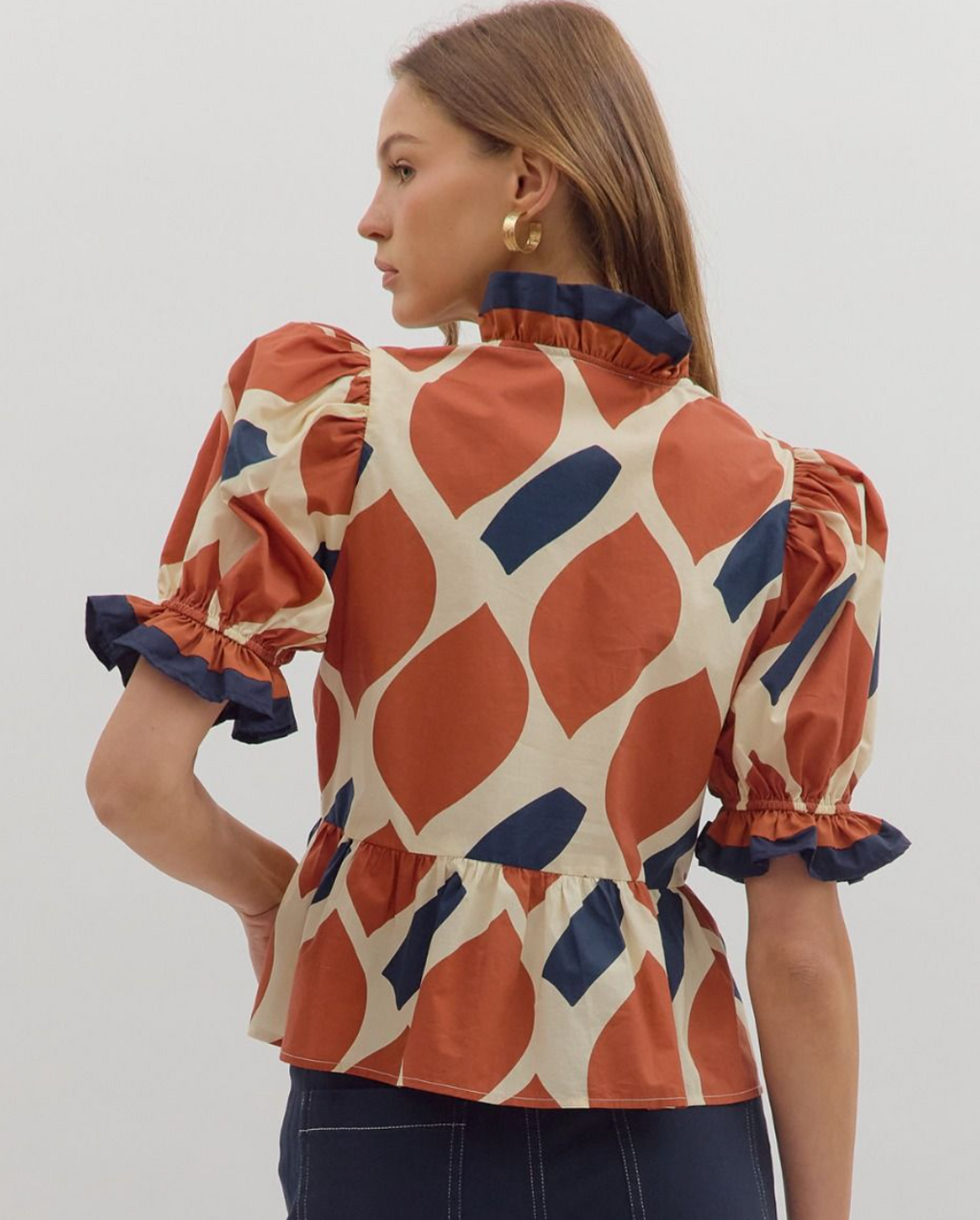 Canyon Muse Ruffle Blouse