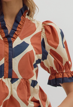 Canyon Muse Ruffle Blouse