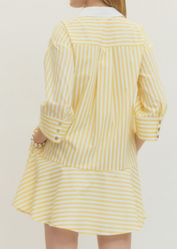 Sunshine Social Shirt Dress