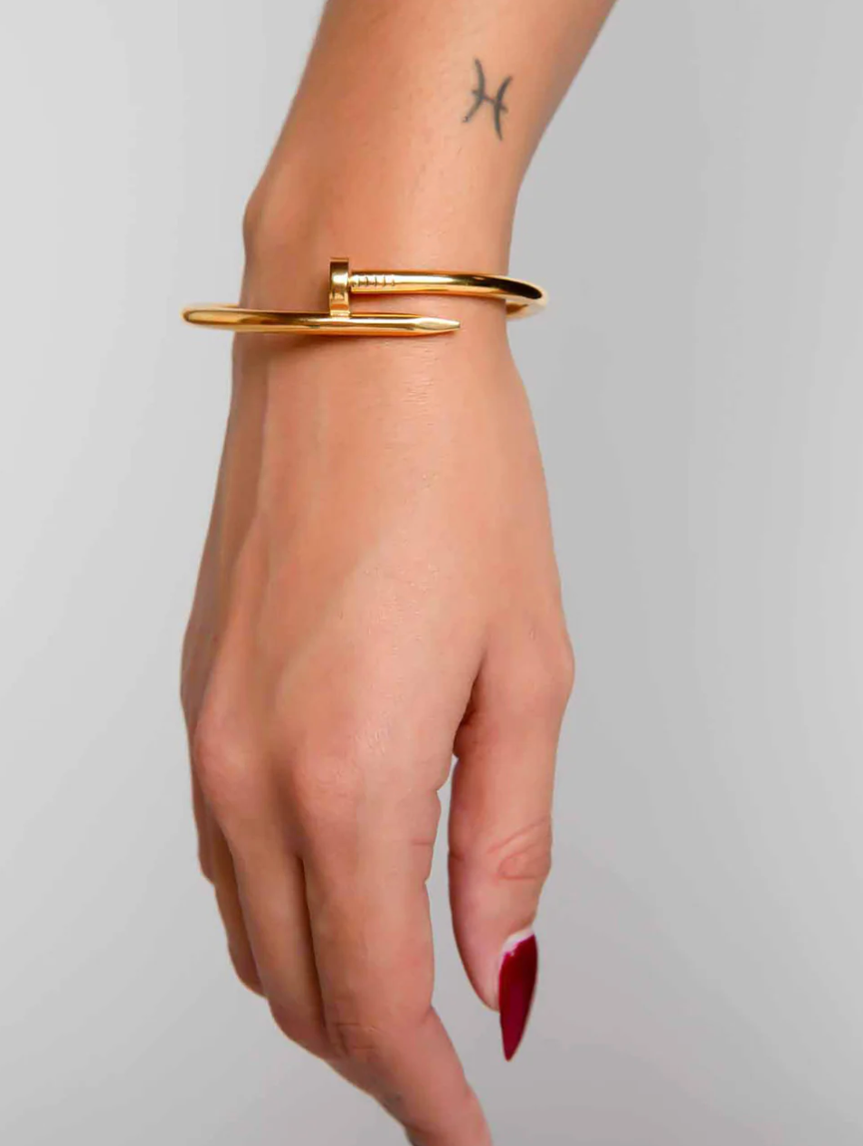Nail Cuff Bracelet