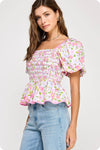 Bloom & Stitch Peplum Top