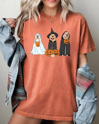 Trick or Treat Retriever Graphic Tee 🎃🐾