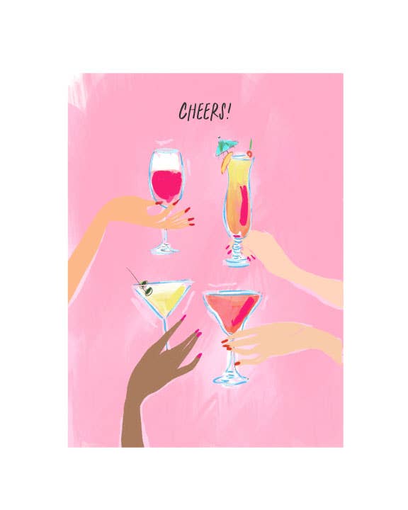 Handful of Cheers Card