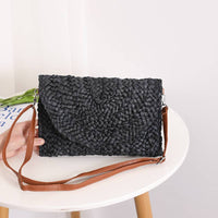 Eloise Straw Crossbody Bag