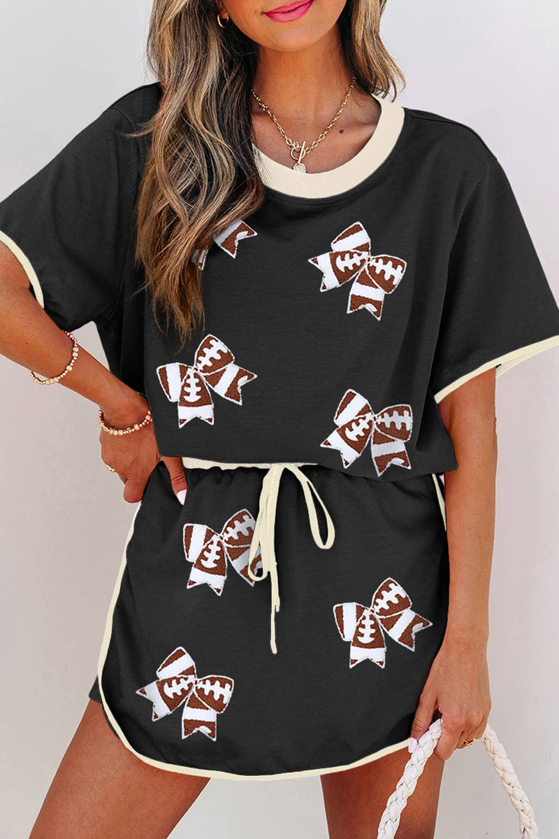 Sequin Football Set