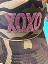 XOXO Rhinestone Trucker