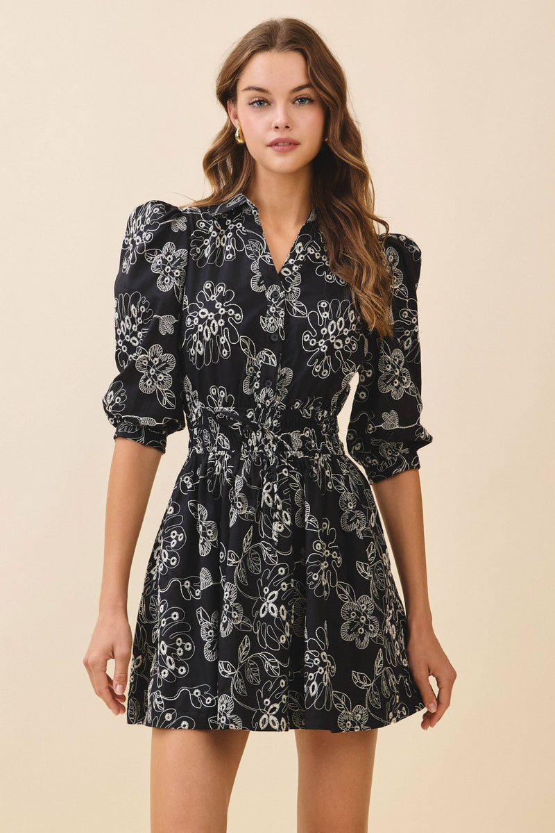 Kiera Floral Print Dress