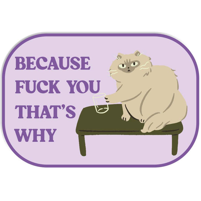 Funny Cat Sticker