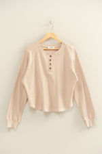 The Everyday Waffle Henley